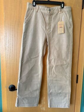 Faherty Women’s Sunwashed Canvas Pants in Sandy Khaki